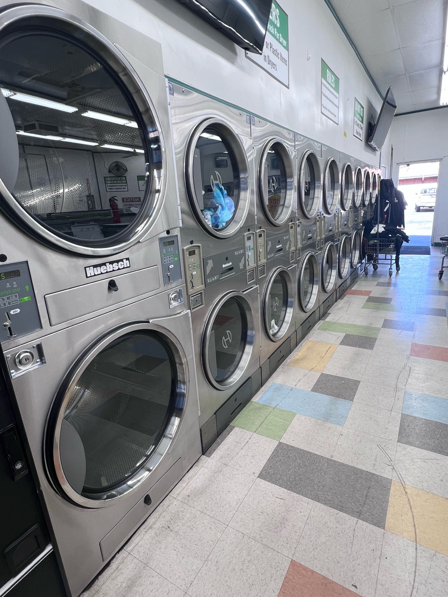 Commercial dryers