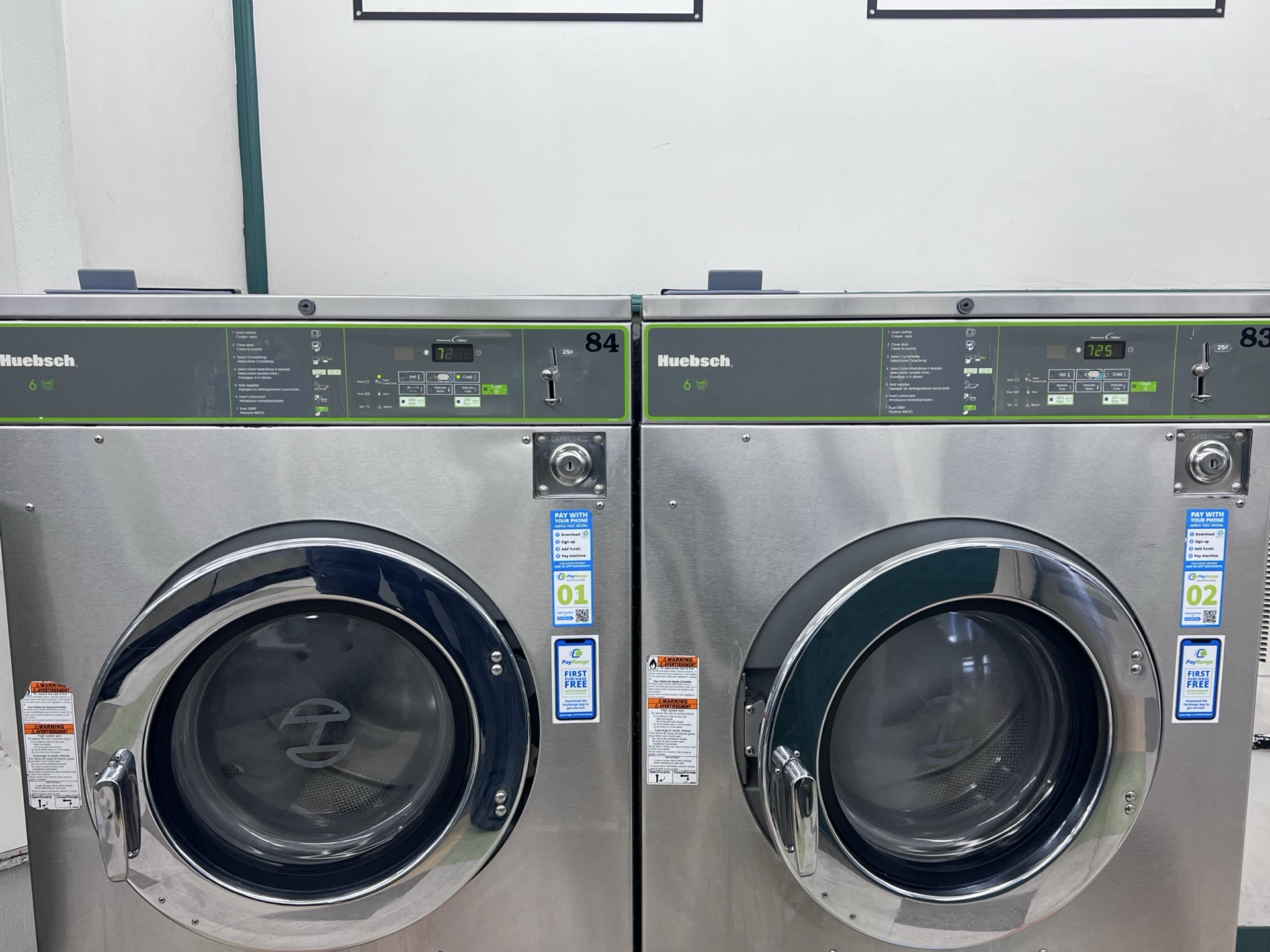 Large capacity washers